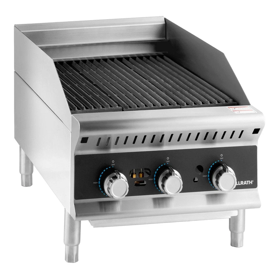 Vollrath CBGHD-18 18" asador de alta resistencia - 60.000 BTU Foto 1 de 4