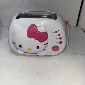 Sanrio 2021 Hello Kitty KT5211 Bagel/Defrost/Toaster                       F5 - Picture 1 of 3
