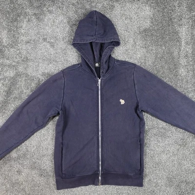 Sudadera con Capucha Paul Smith Cebra Cremallera Completa Azul Marino Talla Mediana Para Hombre Foto 1 de 4
