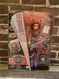 Monster High Toralei Fearbook Monster Music Club 2024 Fashion Doll Cool Cat - Picture 1 of 4