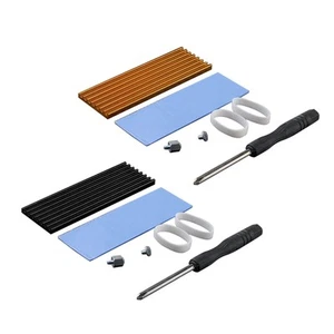 Dissipateur thermique SSD 2280 M.2 NGFF avec coussin chauffant silicone durable - Photo 1/11