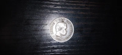 Moneda 500 reis 1891 Portugal 91,7% plata - 12,4 gramos Foto 1 de 4