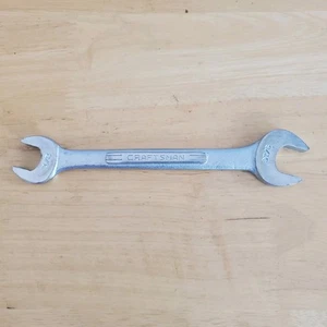 Craftsman 1/2” - 9/16" Open Ended Wrench =V= Series USA Made - Foto 1 di 8