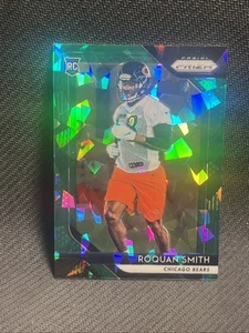 PANINI PRIZM 2018 ROQUAN SMITH ROOKIE GREEN ICE PRIZM 47/75 BALTIMORE RAVENS - Foto 1 di 4