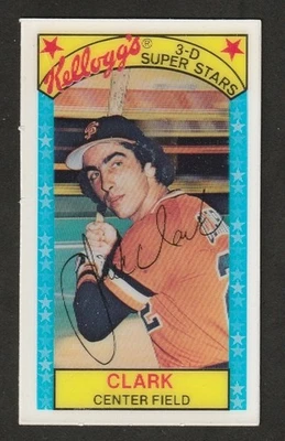 Kelloggs #40 1979 Jack Clark, SF Giants Foto 1 de 2