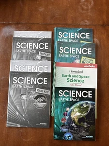 New Abeka Science 8th Grade Earth and Space Student/Teacher Complete Set - Imagen 1 de 7