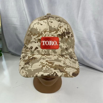 Boné adulto ajustável TORO bronzeado digital camuflado Strapback - Imagem 1 de 4