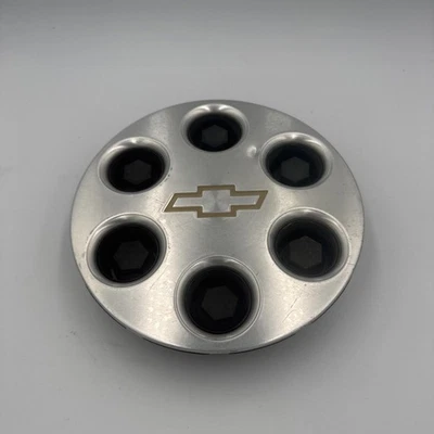 Оригинальный центральный колпак ступицы колеса Chevrolet Tahoe Silverado Suburban Astro 2000–2003 годов выпуска 8 дюймов - Изображение 1 из 4