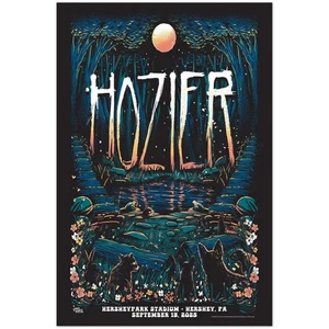 Hozier Hershey Park Stadium 13. September 2025 Konzert Poster - Bild 1 von 3