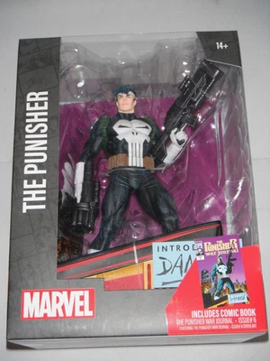 Marvel McFarlane Toys The Punisher Escala 1:6 Estatua Diario de Guerra 6 Nuevo 2025 Foto 1 de 4