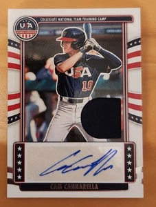 2024 Panini USA Stars & Stripes CAM CANNARELLA Relic Auto /199 - Clemson -qty  - Picture 1 of 2