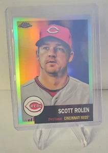 2022 Topps cromo platino aniversario #224 refractor Scott Rolen - Imagen 1 de 2