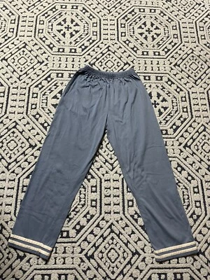 Pijama para dormir a rayas marineros azul periwinkle oscuro para niños, unisex talla grande Foto 1 de 4