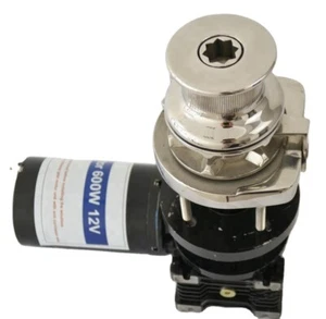 12V/24V for Choice New Boat Anchor Vertical Winch Capstan Winch Max.Pull 420kg - Picture 1 of 6