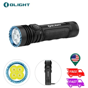 OLIGHT Seeker 4 Pro High Power Flashlight USB-C Rechargeable with Holster - Picture 1 of 19