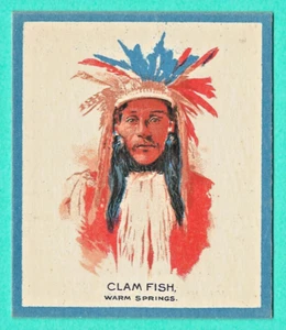 1933 V416 - TEEPEE GUM - CANADA - #3 CLAM FISH -  HTF - NEAR MINT - NO CREASES - Picture 1 of 2