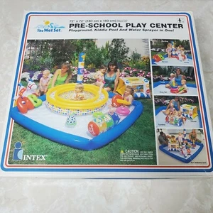 Vintage INTEX Wet Set Pre-School Play Center Pool Water Sprayer 72"x72" New 1999 - Picture 1 of 12