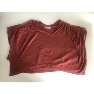 Anthropologie breitärmelloser kastenloser Pullover Poncho Sweatshirt - Gr. Small - Bild 1 von 4