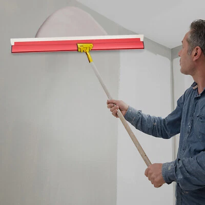 Espátula alisadora de paneles de yeso de acero inoxidable con hoja desnatada de 40" para trabajo grande  Foto 1 de 4