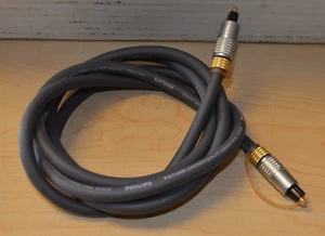 Philps PXT1000 Digital Audio Fiber Optical Cable Toslink SPDIF sound bar - Picture 1 of 4