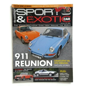Hemmings Sports & Exotic Car Magazine 2016 junio 911 reunión 1970 porches - Imagen 1 de 5