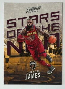 2017-18 Panini Prestige Baloncesto Estrellas de la NBA #2 LeBron James Cavaliers - Imagen 1 de 3