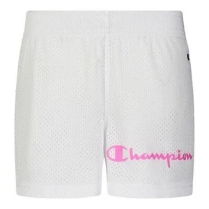 Champion Shorts Girls M (10) White Varsity Mesh - Picture 1 of 4