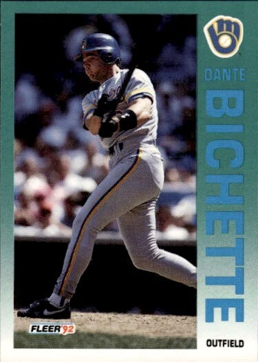 1992 Fleer #173a Dante Bichette - Image 1 of 2