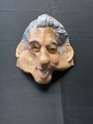 Vintage Halloween Mask Bill Clinton Vinyl Mask Cesar Political 1992 President
