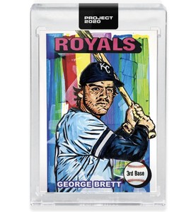 2020 Topps Project 2020 #313 George Brett Royals