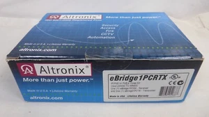 Altronix eBridge 1PCRTX Single Port Rec/Transceiver, 25Mbps, Passes PoE/PoE+ - Picture 1 of 3