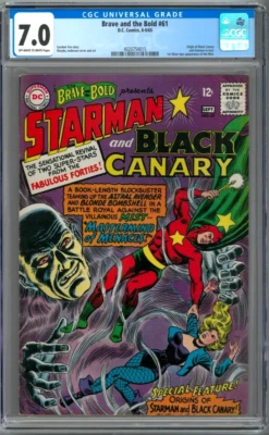 Brave and the Bold 61 - CGC 7.0 (1st Silver Age Mist) DC (1965) - Image 1 of 2