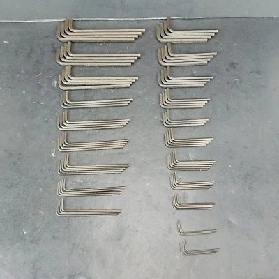 Craftsman Hex Keys Wrench Bulk Lot of 79 Pieces -V- Series .050 to 1/4" Standard - Image 1 of 4