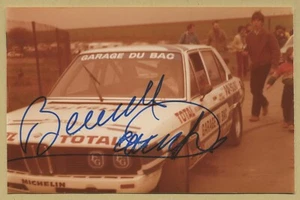 Bernard Darniche - Pilote automobile français - Photo signée en personne - 1981 - Picture 1 of 1