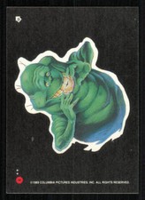 1989 Topps Ghostbusters II Stickers #4 Slimer Happy