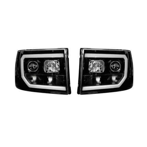 Faros proyectores Recon 264271BKC halos OLED y DRL ahumados/negros NUEVO Foto 1 de 3