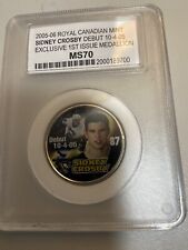 2005-06 Royal Canadian Mint Sidney Crosby 1st issue Medallion