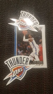 2 of OKC Thunder themed Car Decal Sticker quality basketball collectable - Picture 1 of 1