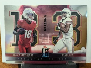 Paramount Pairings - Marvin Harrison & Trey Benson - 2024 Topps Signature Class - Picture 1 of 2