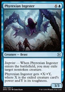 MTG PHYREXIAN INGESTER FOIL EXC - INGERITORE DI PHYREXIA - EMA - MAGIC - Imagen 1 de 1