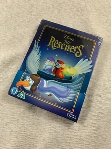DISNEY THE RESCUERS  BLU-RAY STEELBOOK ZAVVI REGION FREE，NEW/SEALED - Picture 1 of 3