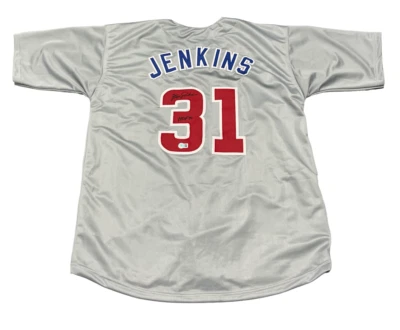 Fergie Jenkins Signed Chicago Cubs Custom Jersey w/ HOF 91 Beckett Wit BAS COA - Image 1 of 3