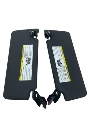 2019 2020 2021 2022 2023 2024 BMW 330I SUN VISOR SHADE SET LEFT & RIGHT BLACK - Image 1 of 4