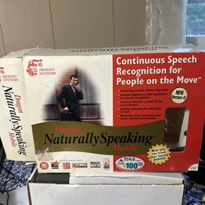 VINTAGE DRAGON SYSTEMS NATURALLLY SPEAKING MOBILE DIGITAL RECORDER - Picture 1 of 23