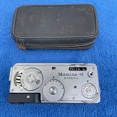 Cámara Subminiatura Automática Mamiya 16 Sekor 2.8/25mm con Estuche, SIN PROBAR Foto 1 de 4