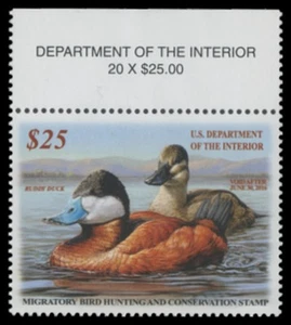RW82 2015 Federal Duck Stamp Mint Never Hinged. Original Gum. - Picture 1 of 1