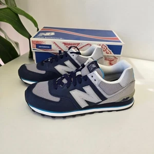 NEW BALANCE 574 NAVY GREY MEN'S SIZE 8.5 ML574NBG - Bild 1 von 14