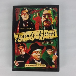 Hollywood Legends Of Horror Collection (DVD, 2006, Region 1) 6 Masterworks - Picture 1 of 10