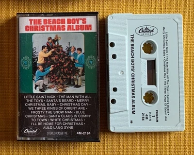 The BEACH BOYS *Christmas Album* Holiday Surf Brian Wilson Cassette Tape Foto 1 de 3