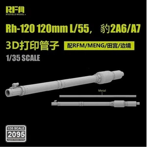 RYE FIELD 2095 1/35 Rh-120 120mm L/55 für Leopard 2A6/A7 für RFM/MENG/Tanmiya/Bo - Bild 1 von 1